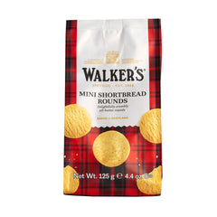 Walkers mini Shortbread Rounds 125g