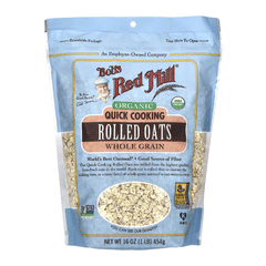 Brm Organic Whole Grain Rolled Oats 454g