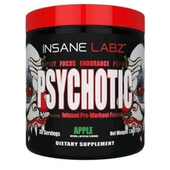 Insane Labz Psychotic Apple Supplement 220g 35 Servings