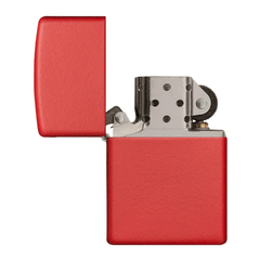Zippo Lighter 233 Reg Red Matte