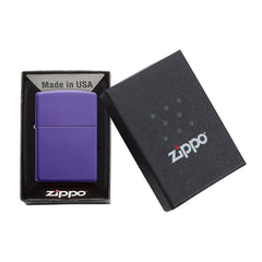 Zippo Lighter Reg Purple Matte 237