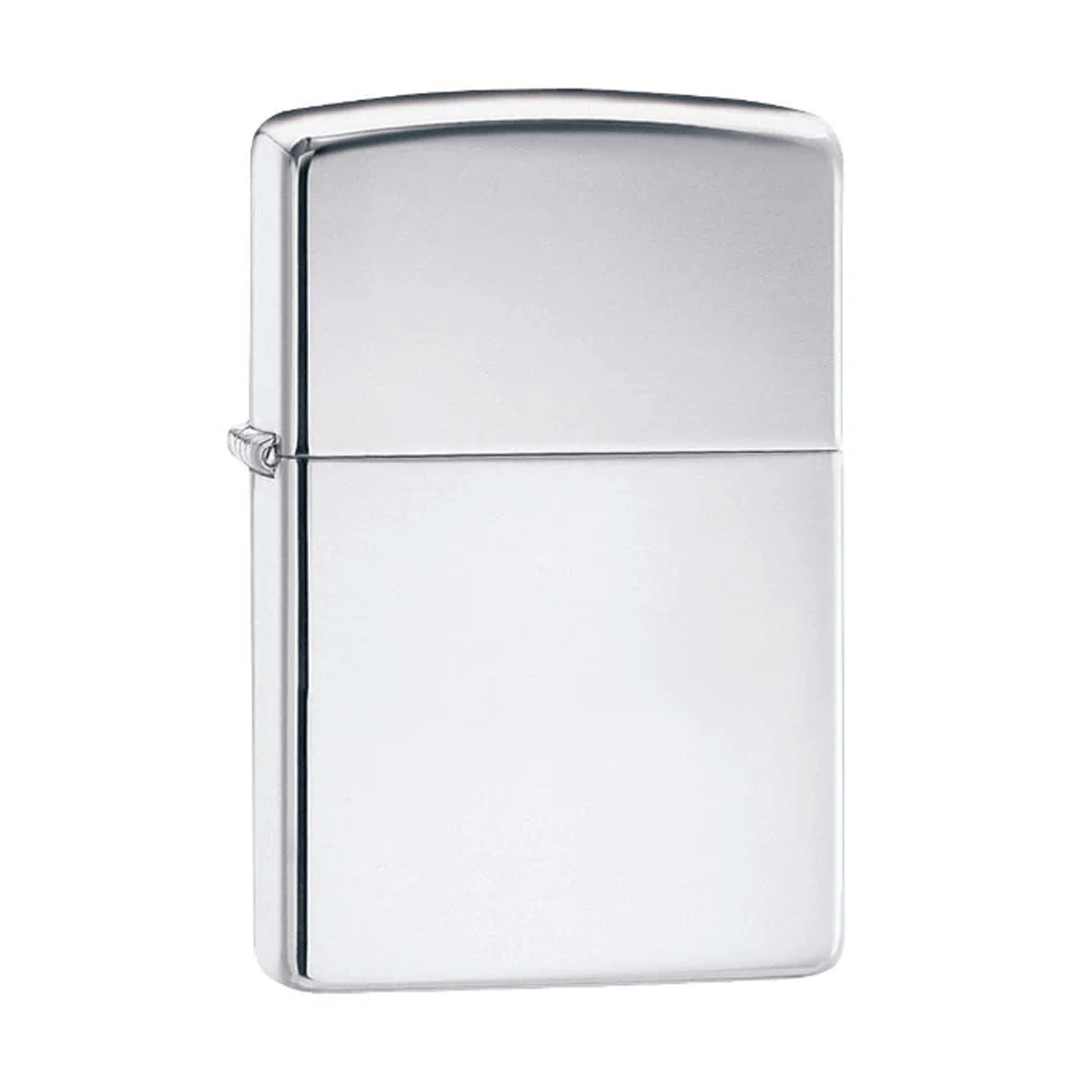 Zippo Lighter 250 Reg H Pol Chrome