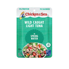 Chicken Of The Sea Wild Caught Light Tuna In Spring Water 70g