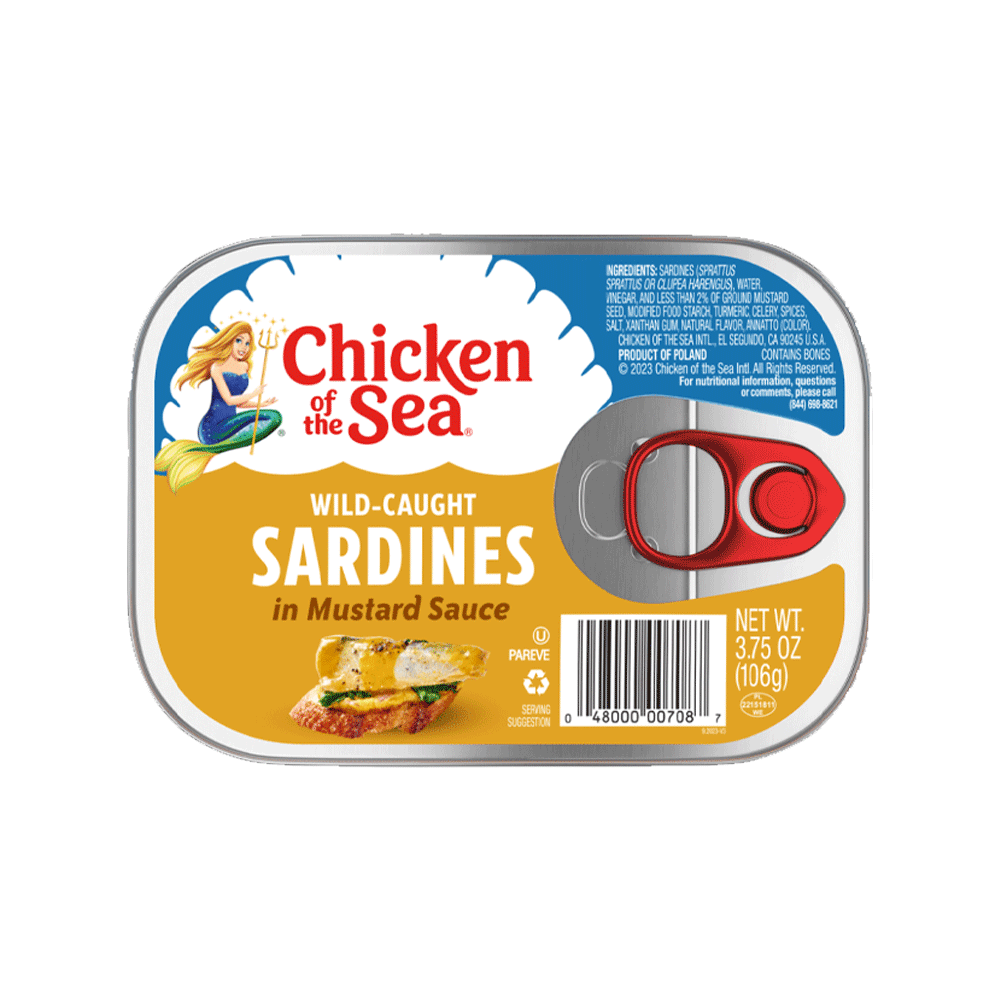 Chicken Of The Sea Wild-Caught Sardines In Mustard Sauce 106g