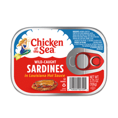 Chicken Of The Sea Wild-Caught Sardines In Louisiana Hot Sauce 106g
