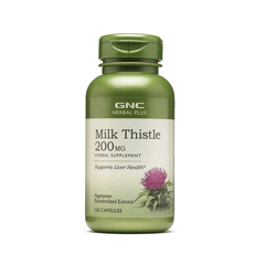 Gnc Milk Thistle 200mg Capsules 100s