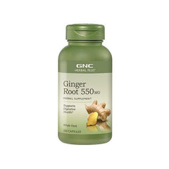 Gnc Ginger Root 550mg Capsules 100s