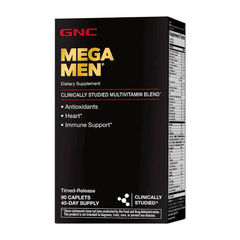 Gnc Mega Men Multivitamin Caplets 90s
