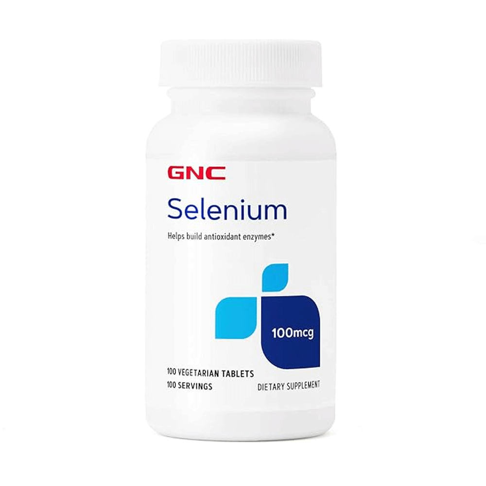 Gnc Selenium 100mcg Tablet 100s