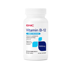 Gnc Vitamin B-12 1000mcg Caplets 90s