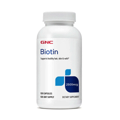 Gnc Biotin 2500mcg Capsules 120s