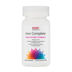 Gnc Womens Iron Complete Caplets 60s