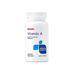 Gnc Vitamin A 3000mcg Softgels 180s