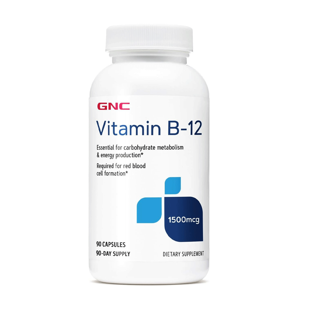 Gnc Vitamin B-12 1500mcg Cap 90s