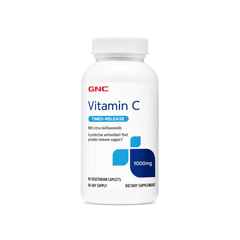 Gnc Vitamin C Time Release 1000mg Caplets 90s