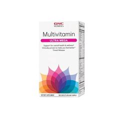 Gnc Womens Ultra Mega Multivitamin Cap 180s