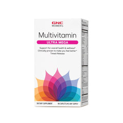 Gnc Womens Multivitamin Ultra Mega Caplets 90s