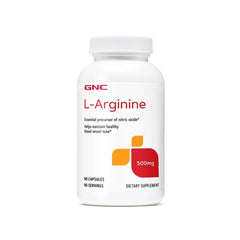 Gnc L-arginine 500mg Capsules 90s