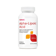 Gnc Alpha-lipoic Acid 600mg Caplets 60s