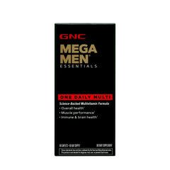 Gnc Mega Men Essentials One Daily Multi Cap 60s