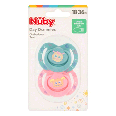 Nuby Day Dummies 18-36m