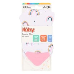 Nuby Bandana Bibs 2pk 99137