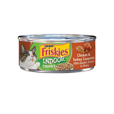 Friskies Indoor Chicken & Turkey Tin 156g