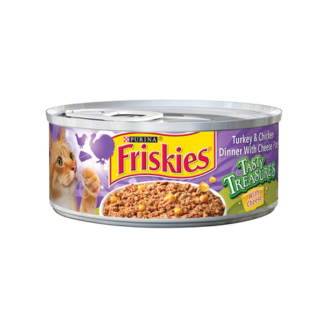 Friskies Turkey & Chicken Dinner Tin 156g