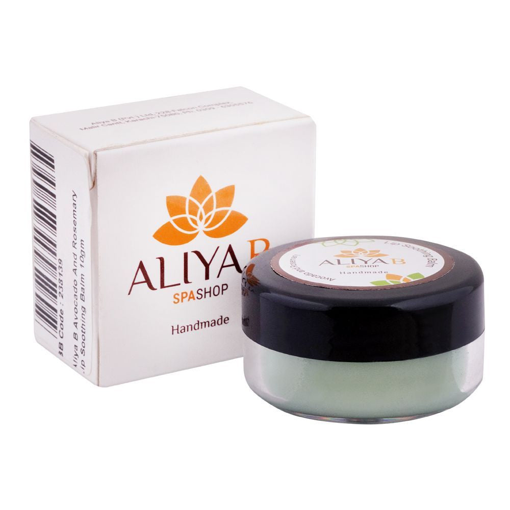 Aliya B Avocado & Rosemary Lip Balm 10gm
