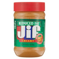 Jif Creamy Peanut Butter R/fat 454g