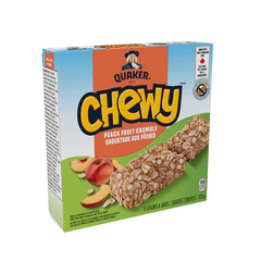 Quaker Peach Fruit Crumble Granolas 120g