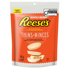Reeses Thins Minces White Blanc Pouch 165g