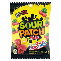 Sour Patch Kids Sour Cherry Blasters Candy 154g