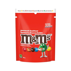 M&Ms Peanut Butter Chocolate Candies 165g