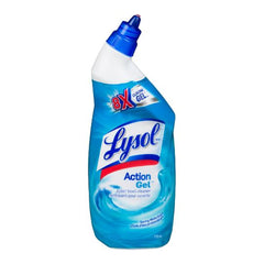 Lysol Action Gel Toilet Bowl Cleaner 710ml