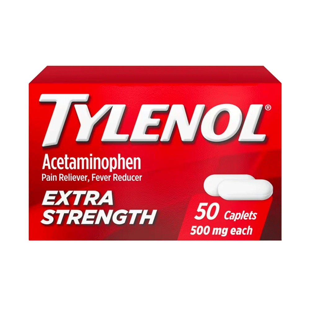 Tylenol Extra Strength 500mg Caplets 50s