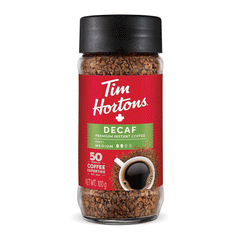 Tim Hortons Decafeine Instant Coffee Jar 100g
