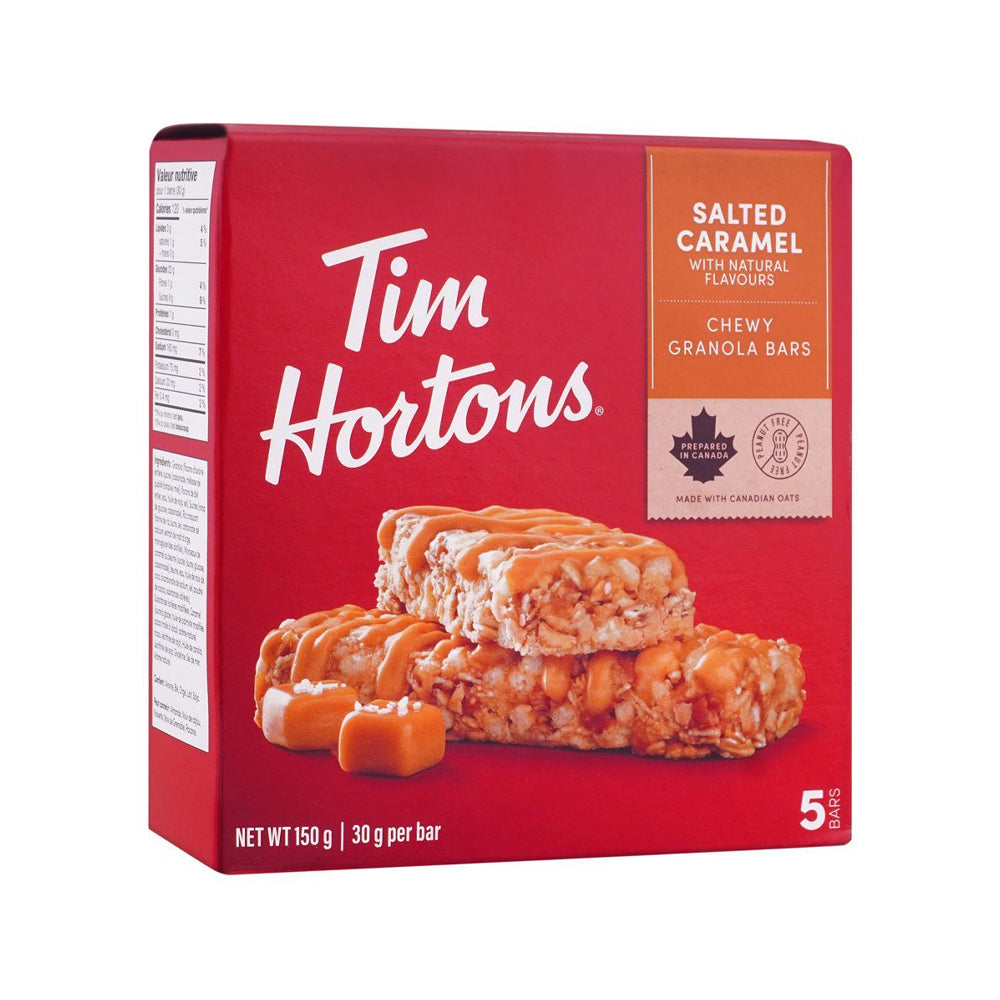 Tim Hortons Salted Caramel Granola Bars 150g