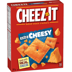 Cheez It Crunch Extra Cheesy Crackers 200g