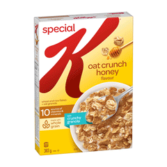 Kelloggs Special K Oat Crunch Honey Cereal 383g