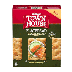 Kellogg's Town House Flatbread Sea Salt & Olive Oil 247g