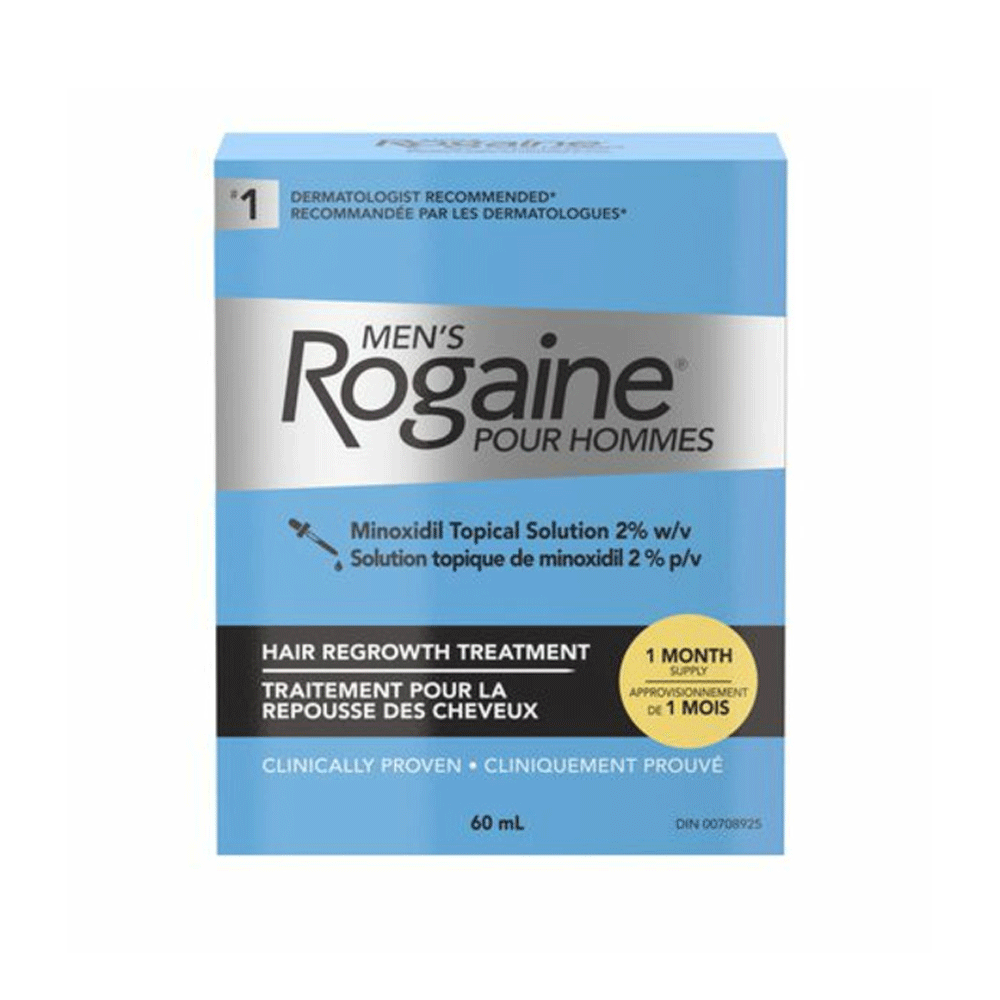 Rogaine For Men's Topical Solution 2% 60ml Canada