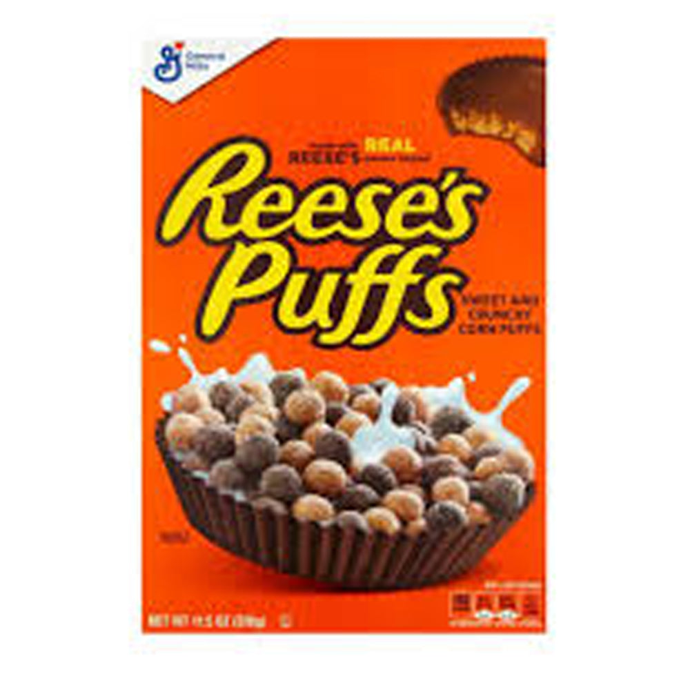 General Mills Reese's Puffs With Peanut Butter Cereal 326g
