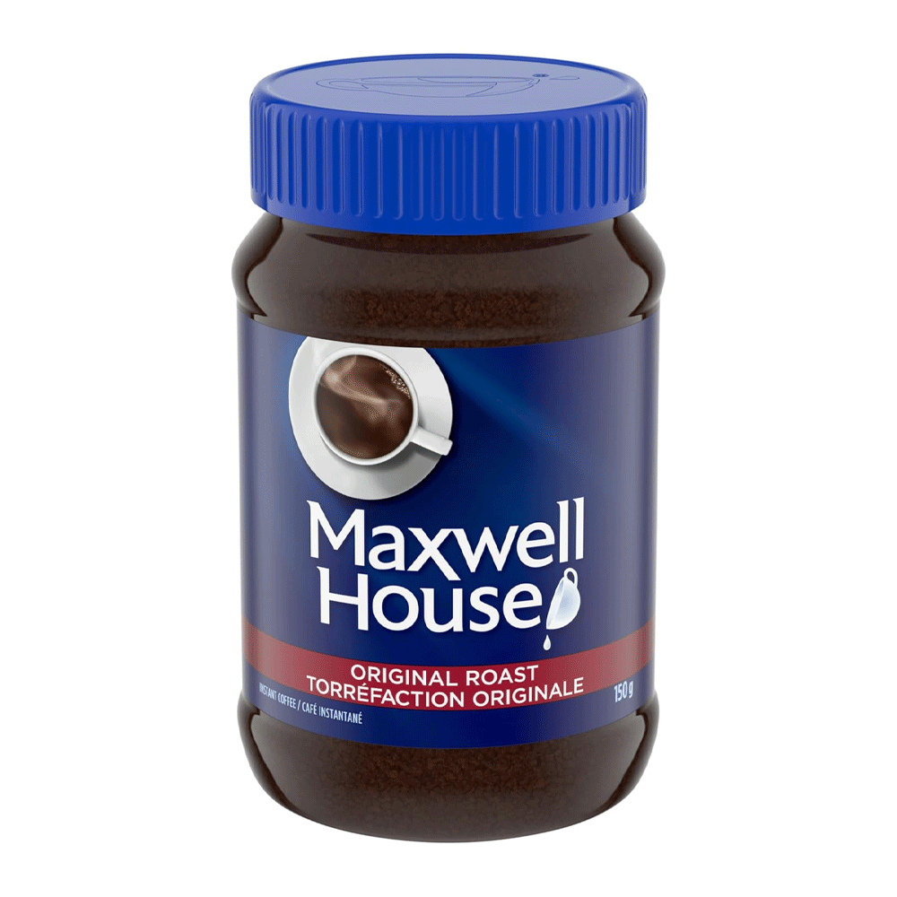 Maxwell House Dark Roast Instant Coffee 150g
