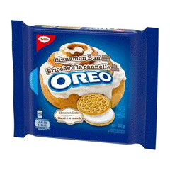 Oreo Cinnamon Bun Sandwich Cookies 261g