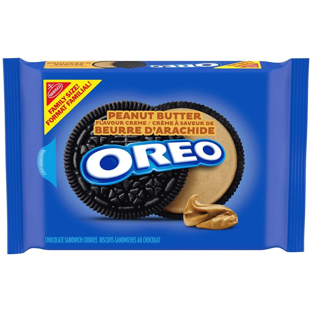 Oreo Peanut Butter Chocolate Sandwich Cookies 486g