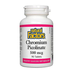 Natural Factors Chromium Picolinate 250mcg Tab 90s