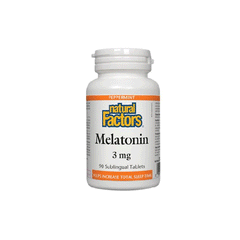 Natural Factors Melatonin 3mg Tablets 90s