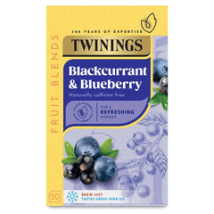 Twinings Blackcurrant & Blueberry Tea Bags 20s