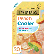 Twinings Peach Cooler Tea Bags 20s 30g